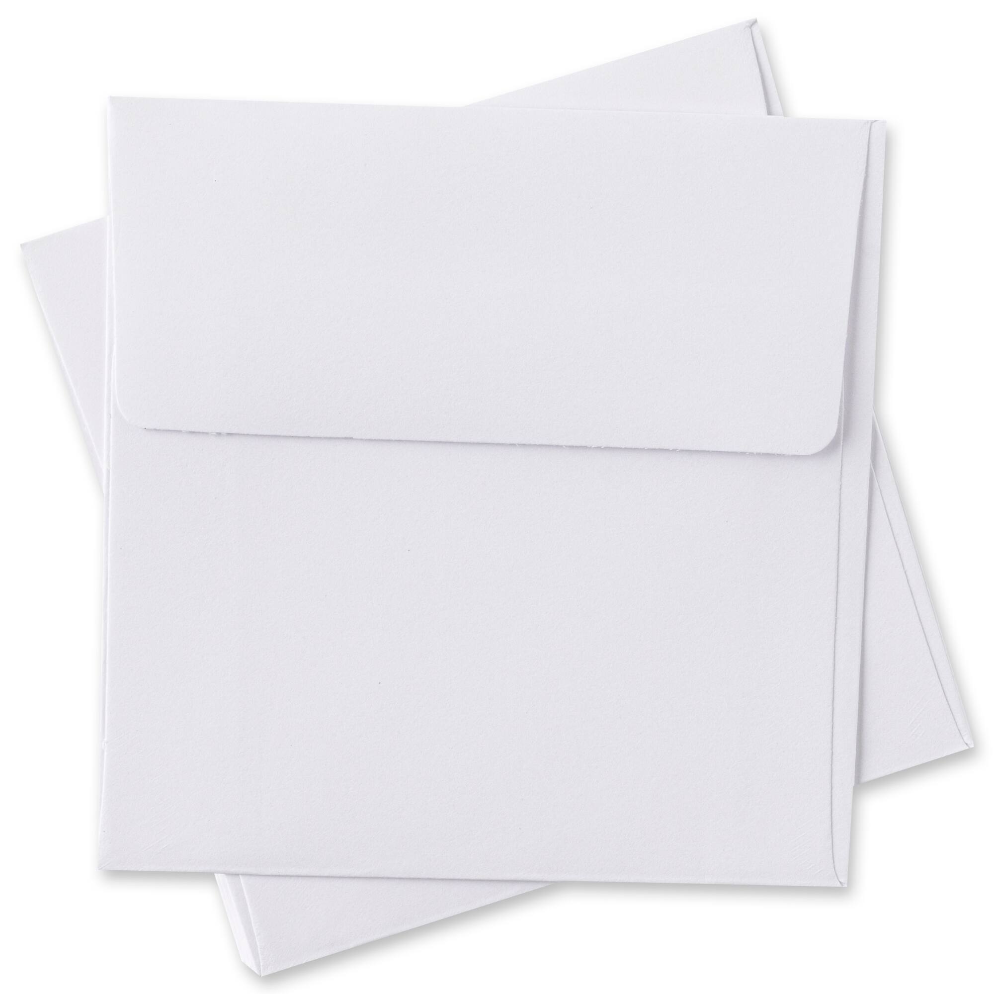 White Blank Envelopes by Recollections™, 3.25" x 3.25"